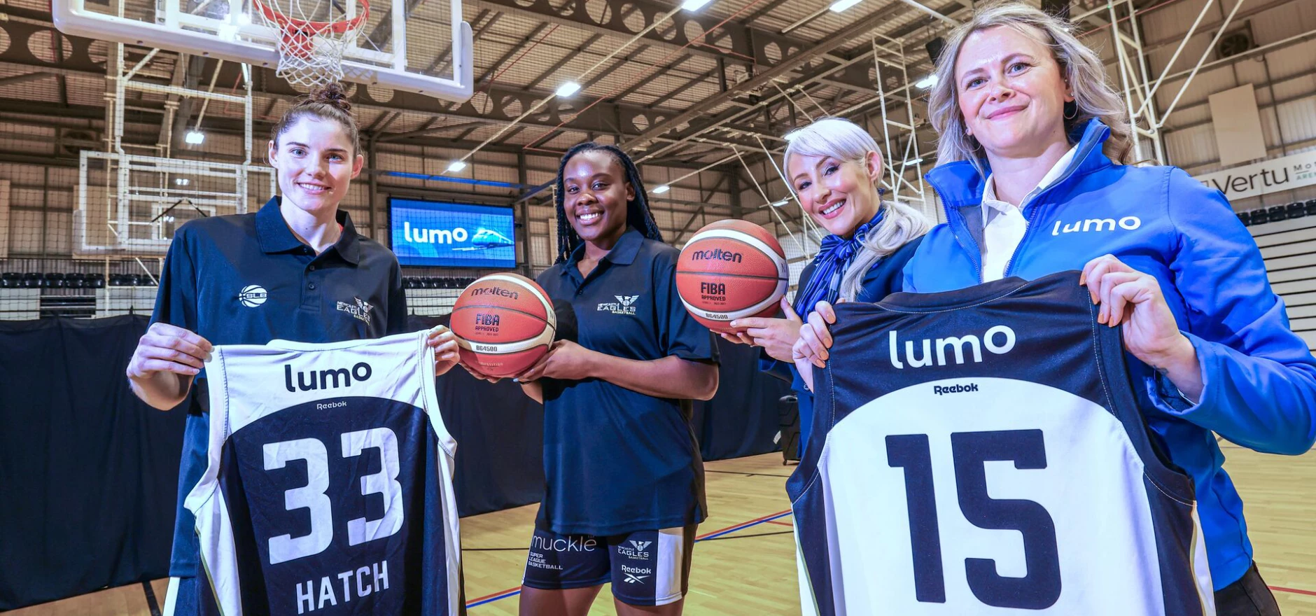 Shannon Hatch, Tierra Hodges and Lumo Crew